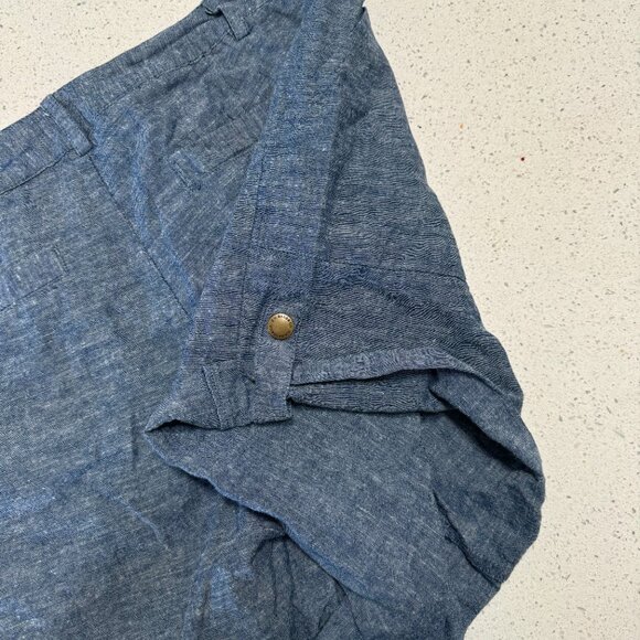 Linen Blend Shorts - Picture 3 of 3